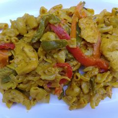 A picture of Pasta fajita.