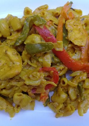 A picture of Pasta fajita.