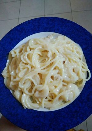 Foto resep Spaghetti carbonara