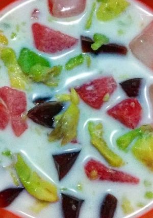 Foto resep Es campur-campur