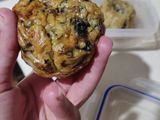 Mini mushroom and leek quiche