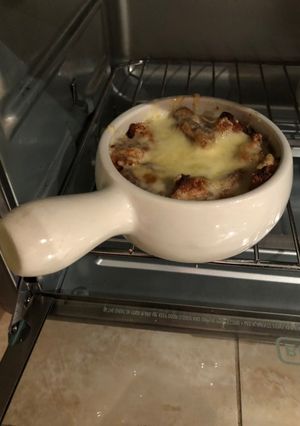 Une photo de Soupe à l’oignon