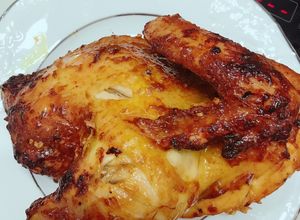 Hình của món Gà nướng bằng nồi chiên không dầu.