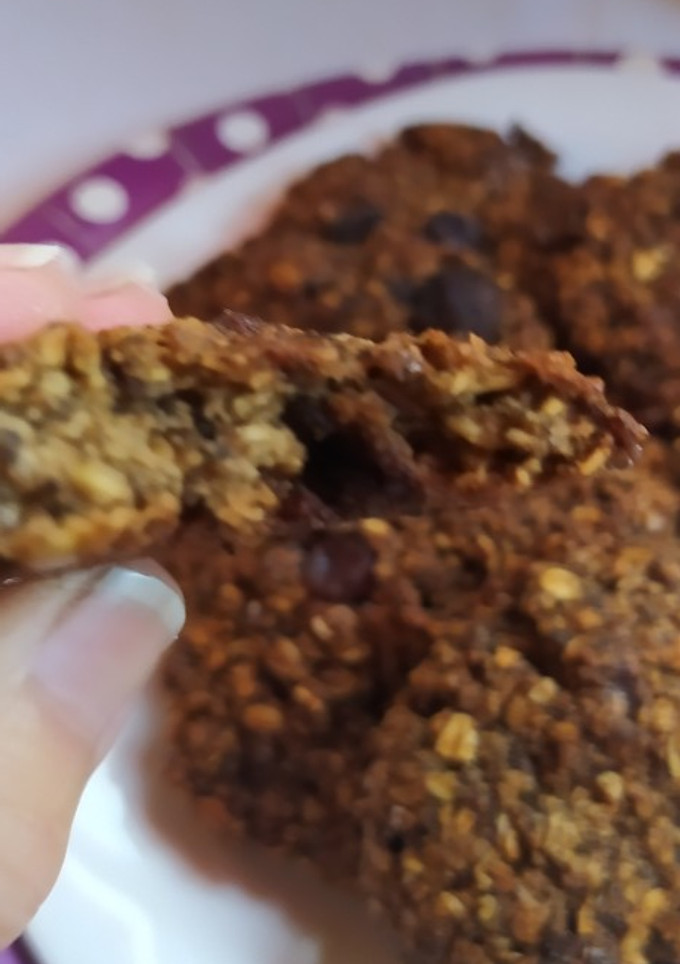Una foto de Galletas De Avena Y Harina De Bananas Maduras Saludables