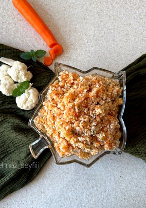 عکسی از دستور ترشی گل کلم 🌸