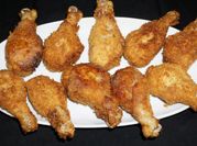 Una foto de pollo estilo kfc con panko