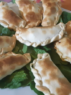 Una foto de Empanadillas de espinacas y queso