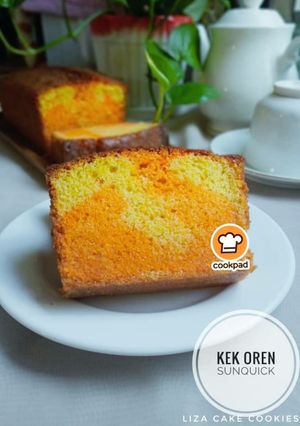 Gambar Kek Oren Sunquick