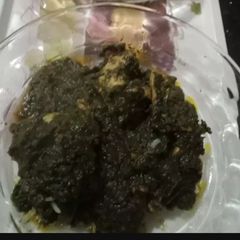 Palak chicken A picture of Palak chicken.
