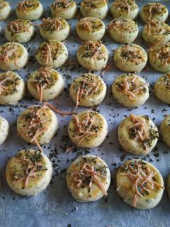 Foto resep Garlic cheese cookies
