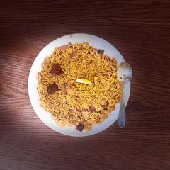 A picture of Hot Desi Garlic Fried Rice.