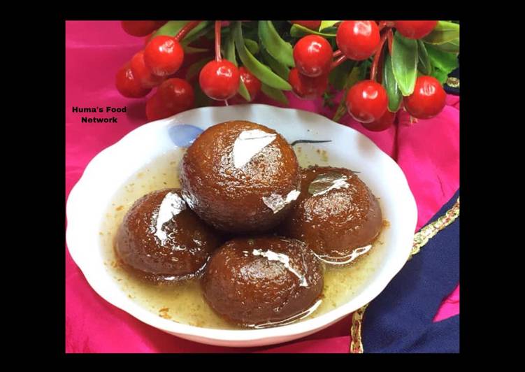 Coconut Biscuit Gulab Jamun