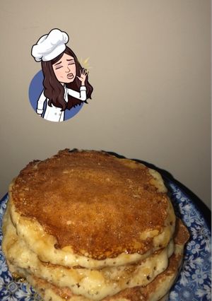 صورة لوصفة بان كيك بسيط /pan cake