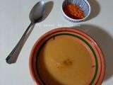 Soupe de lentilles corail 🥣