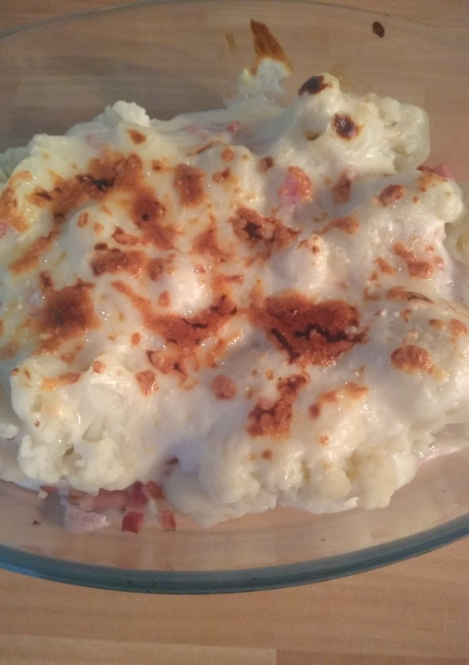 Una foto de Coliflor con bechamel