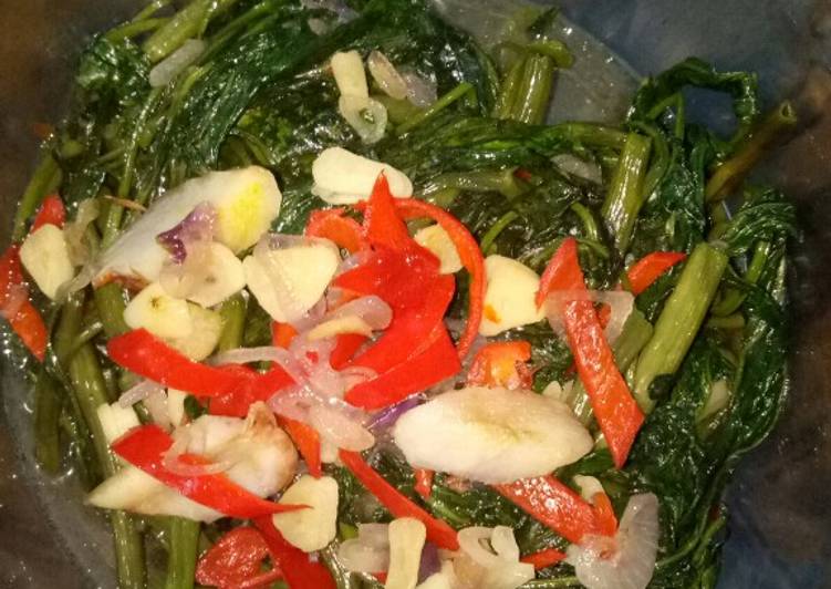 Cara Gampang Membuat Sayur Tumis Kangkung Anti Gagal