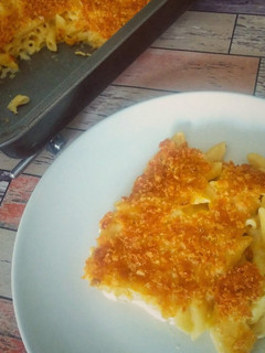 Una foto de Mac and Cheese (con robot Monsieur Cuisine o similar)