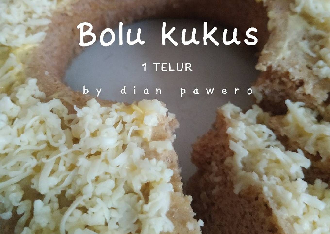 Bolu Kukus 1 telur - resep kuliner nusantara