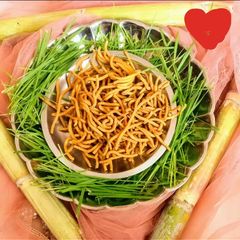 A picture of Omapodi Murukku.