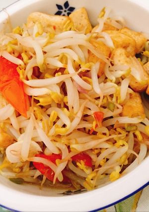 Foto resep Tumis Toge Tahu