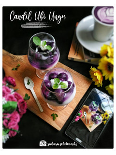 Foto resep Bubur Candil Ubi Ungu