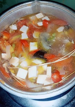 Foto resep Tomyam Ayam Tofu alakadarnya