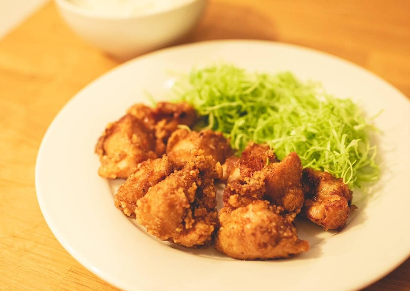 Kara-age: Japanese style fried chicken