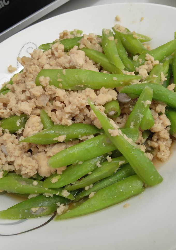 Foto resep Tumis buncis daging ayam