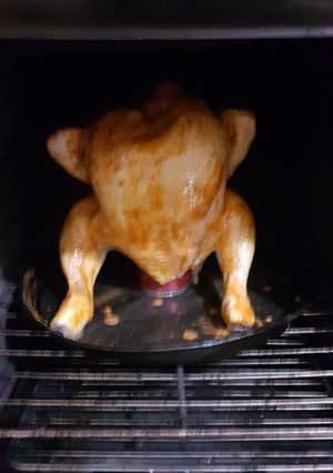 Una foto de Pollo a la cerveza