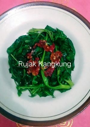 Foto resep Rujak Kangkung