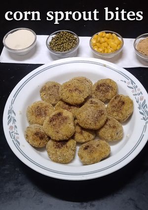 Corn sprout bites रेसिपी मुख्य फोटो