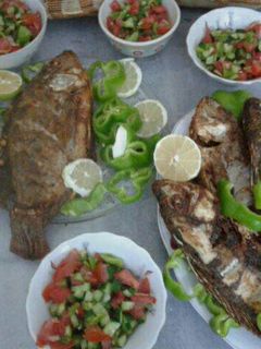 صورة لوصفة سمك مشوي