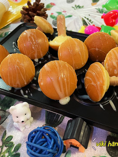 小蘑菇鬆餅 的食譜成品照片