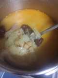 Cocido con col y morcilla