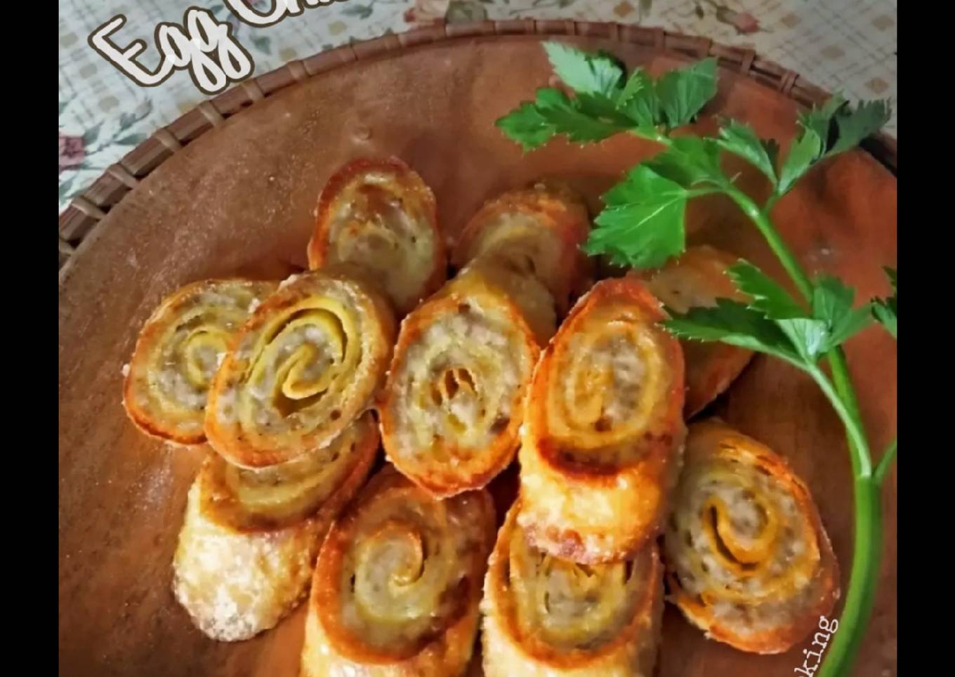 205. Egg Chicken Roll ala Bento