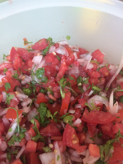 Una foto de Salsa mexicana (pico de gallo)