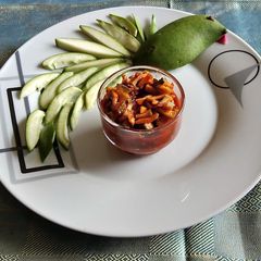 Instant Mango Pickle A picture of Instant Mango Pickle.