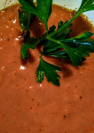 Una foto de SALSA Romesco a mi Estilo...!