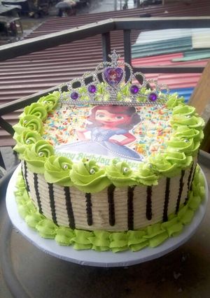 A picture of Vanilla cake,.