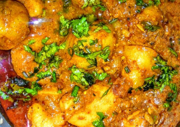 Recipe of Speedy Chettinad potato curry