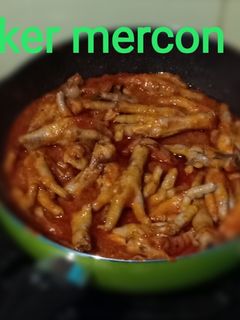 Foto resep Ceker mercon