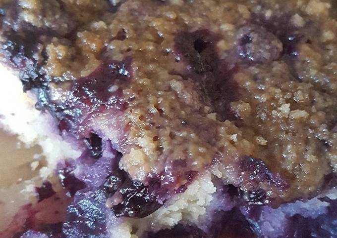 Recipe of Perfect Blueberry Streusel Cake