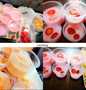 Langkah Mudah untuk Menyiapkan Silky pudding rasa mangga dan strawberry, Menggugah Selera