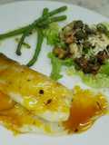 Filete de Tilapia en salsa de Maracuyá