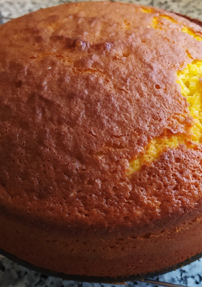 Una foto de Bizcocho de naranja