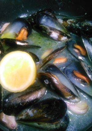Una foto de Mejillones a la valenciana