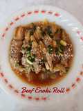 Beef Enoki Roll