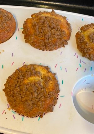 A picture of Starbucks Bestseller! Coffee Cake Recipe.