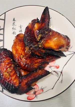 氣炸烤箱|大人味下酒料理-桂花釀烤雞翅 的食譜成品照片