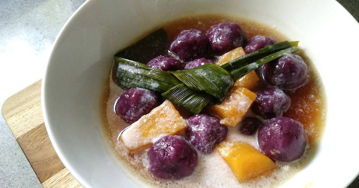 Resep Kolak Biji Salak Ubi Ungu Dan Pisang Oleh Karkookery Cookpad 4473